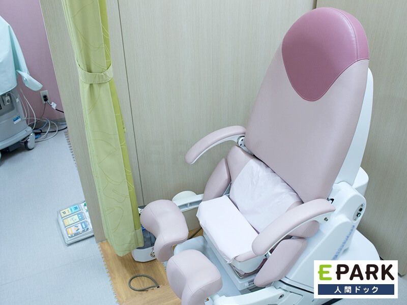 婦人科健診は女性スタッフが対応いたします。