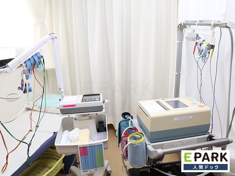 心電図測定器・血圧脈波測定器です。