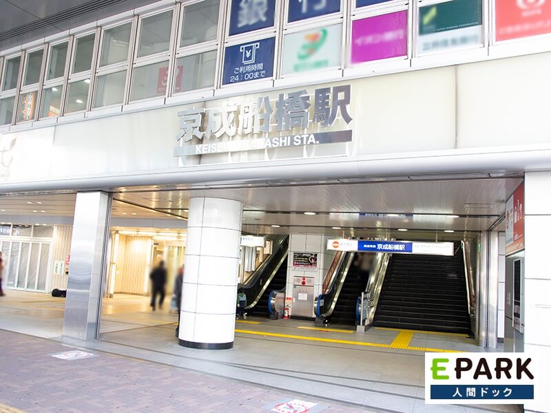 船橋駅より徒歩15分でございます。バスもご利用いただけます。
