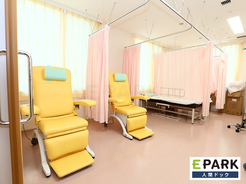 内視鏡で麻酔を選択された方が検査後に休まれる部屋です。