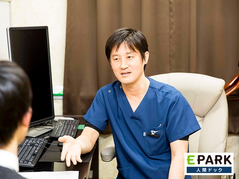 受診者に寄り添い、健康面の不安解消に取り組んでいます。